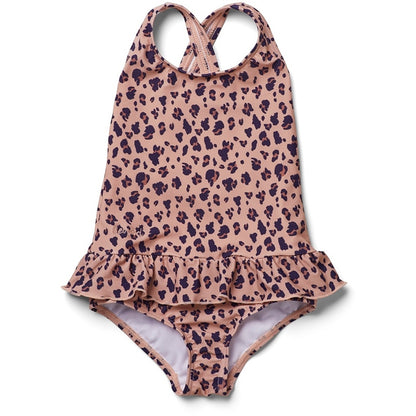 Liewood UV-baddräkt Amara, Mini leo/coral blush - Str. 80-134 cm