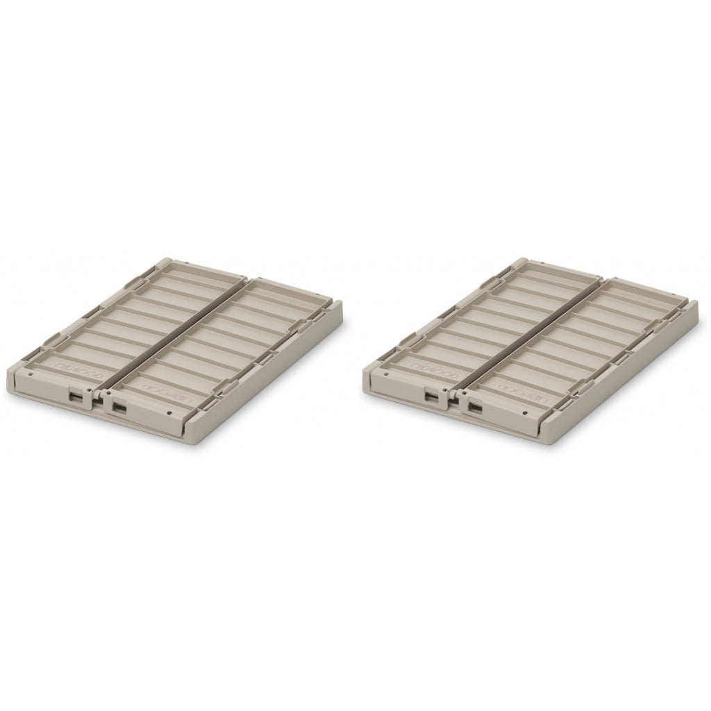 Liewood Weston vikbar låda S, 2-pack - Sandy