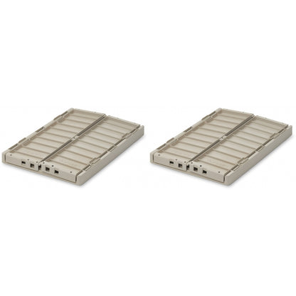 Liewood Weston foldekasse M, 2-pack - Sandy