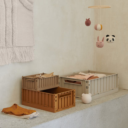 Liewood Weston vikbar låda L - Whale blue