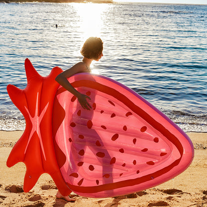 Sunnylife luftmadrass, Jordgubbe – Från 6 år