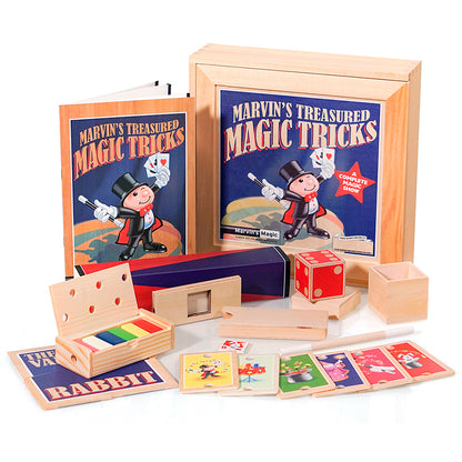 Marvins Magic trollset i trälåda