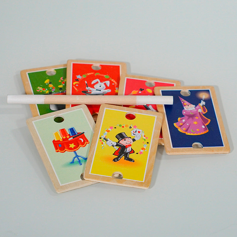 Marvins Magic trollset i trälåda