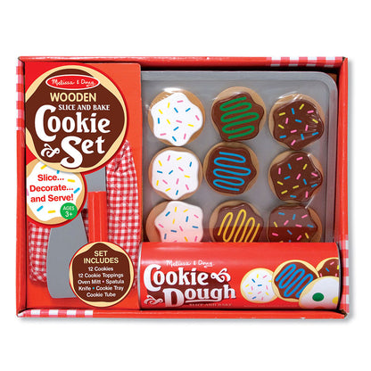 Kakor för att skära och baka, 12 st i trä