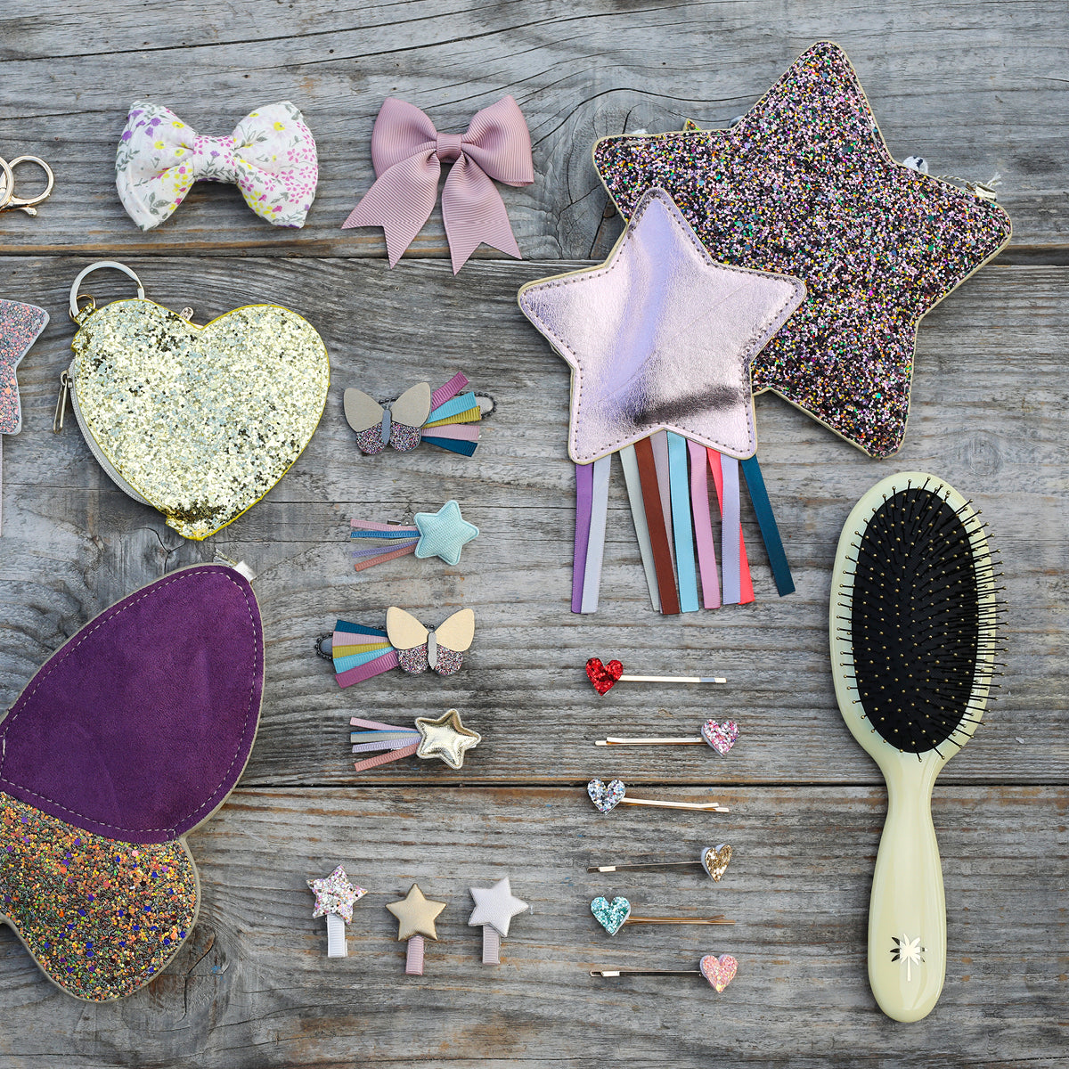 Fan Palm hårborste, Sunshine wet brush - Medium