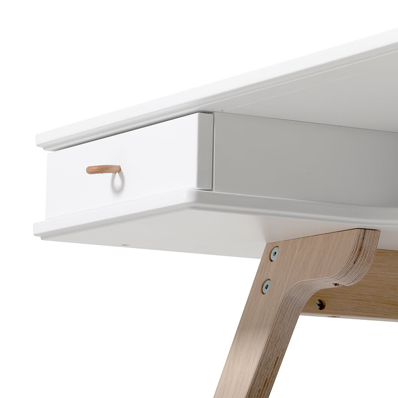 Oliver Furniture, Extra ben till Wood skrivbord - Flera storlekar