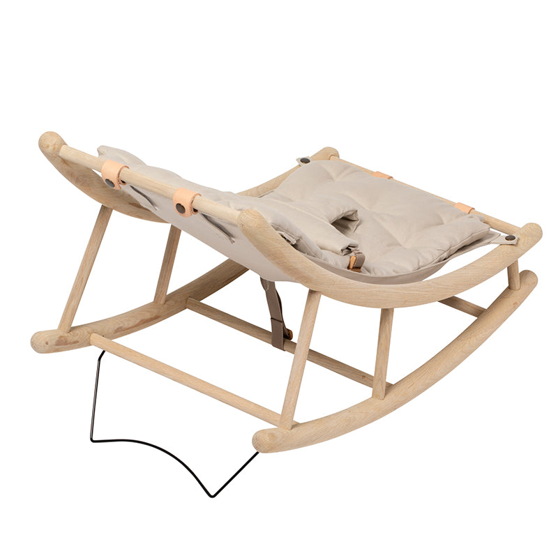 Oliver Furniture, Wood Baby &amp; Junior gungstol – Ek/natur