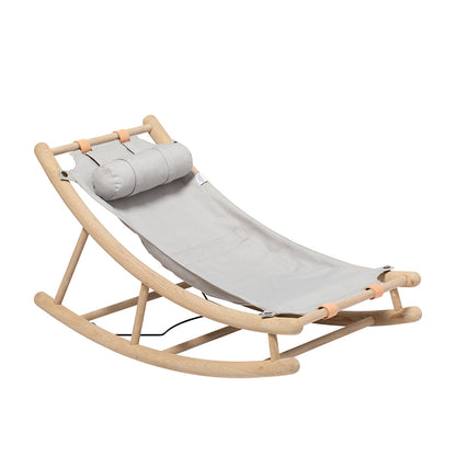 Oliver Furniture, Wood Baby &amp; junior vippestol - Ek/grå