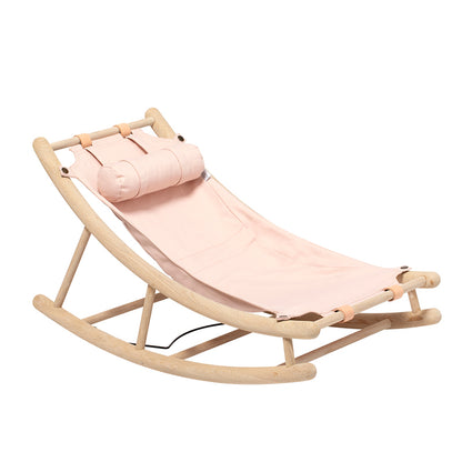 Oliver Furniture, Wood Baby &amp; junior vippestol - Ek/rose