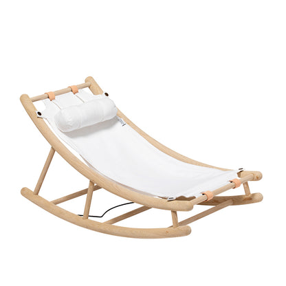 Oliver Furniture, Wood Baby &amp; junior vippestol - Ek/vit