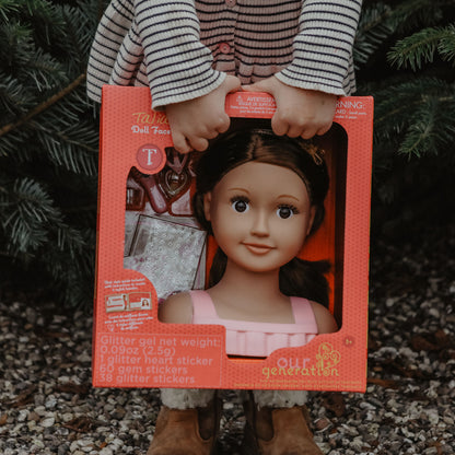 Our Generation dukke, frisørdukke med tillbehør – Brunette Talia
