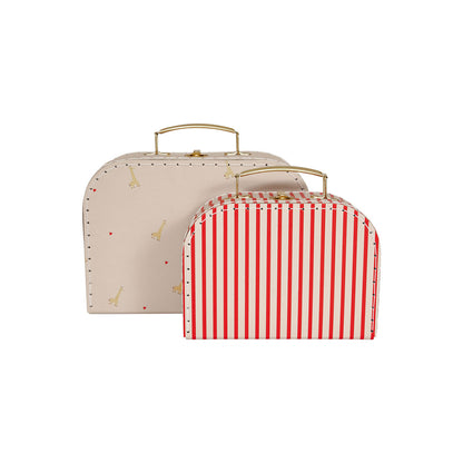 OYOY koffertset, 2 st - Giraff &amp; Rand