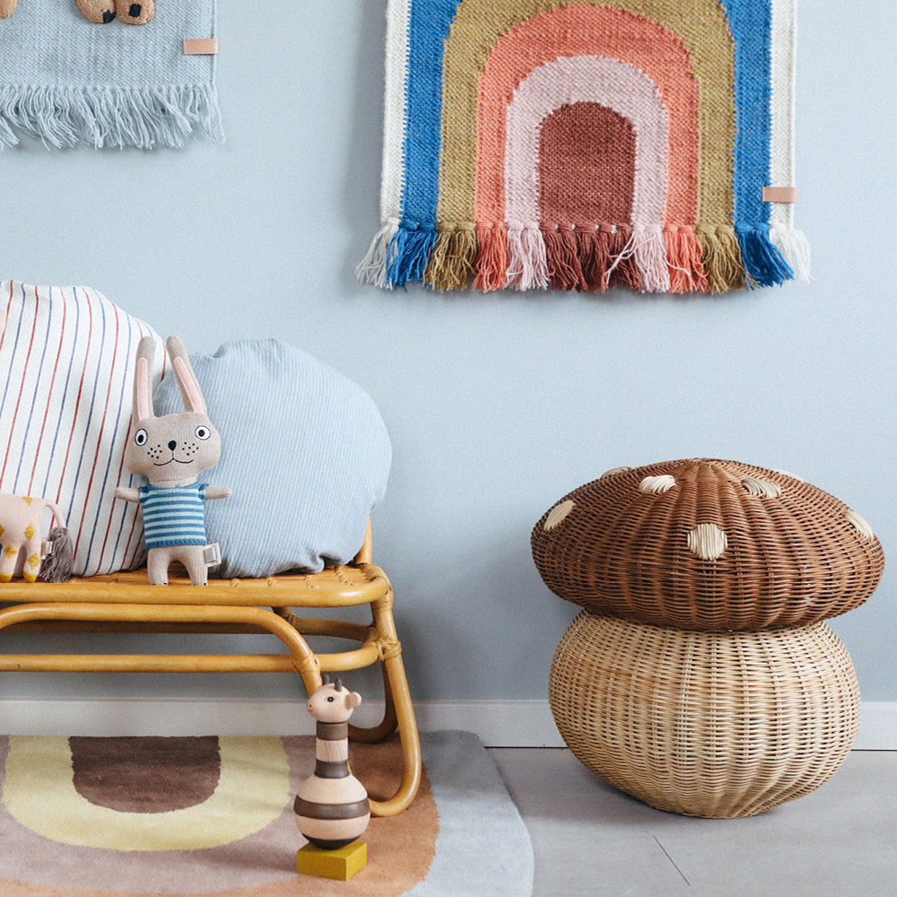 OYOY Kurv, Mushroom – Natur