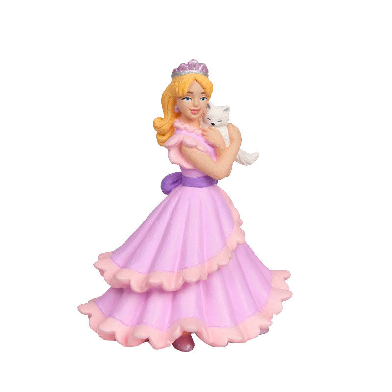 Papo prinsessan Chloe med katt