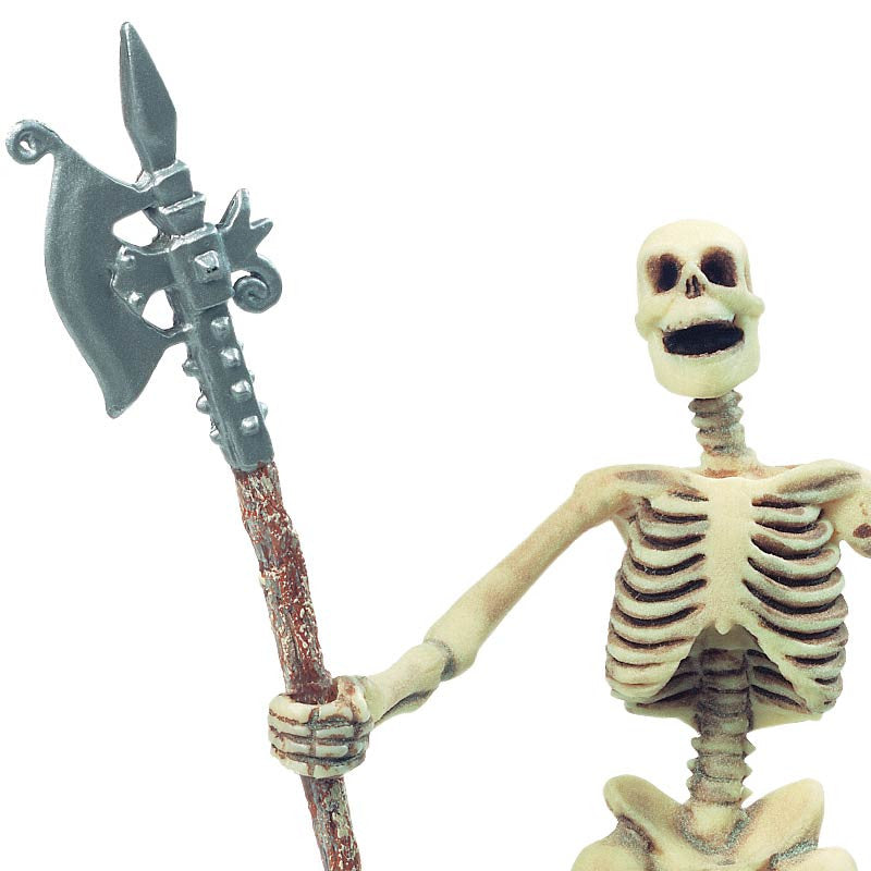 Papo skelet, selvlysende