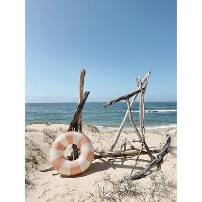 Petites Pommes, Badering, Olivia Peach daisy, Ø: 45 cm – För barn 1–3 år