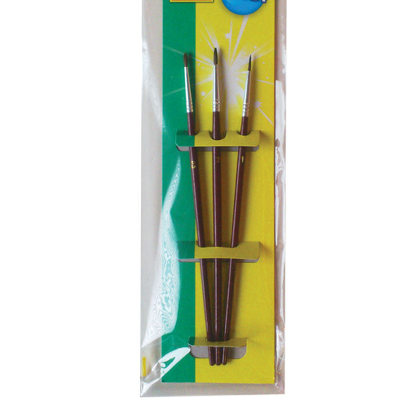 Penselsæt , 3 pensler