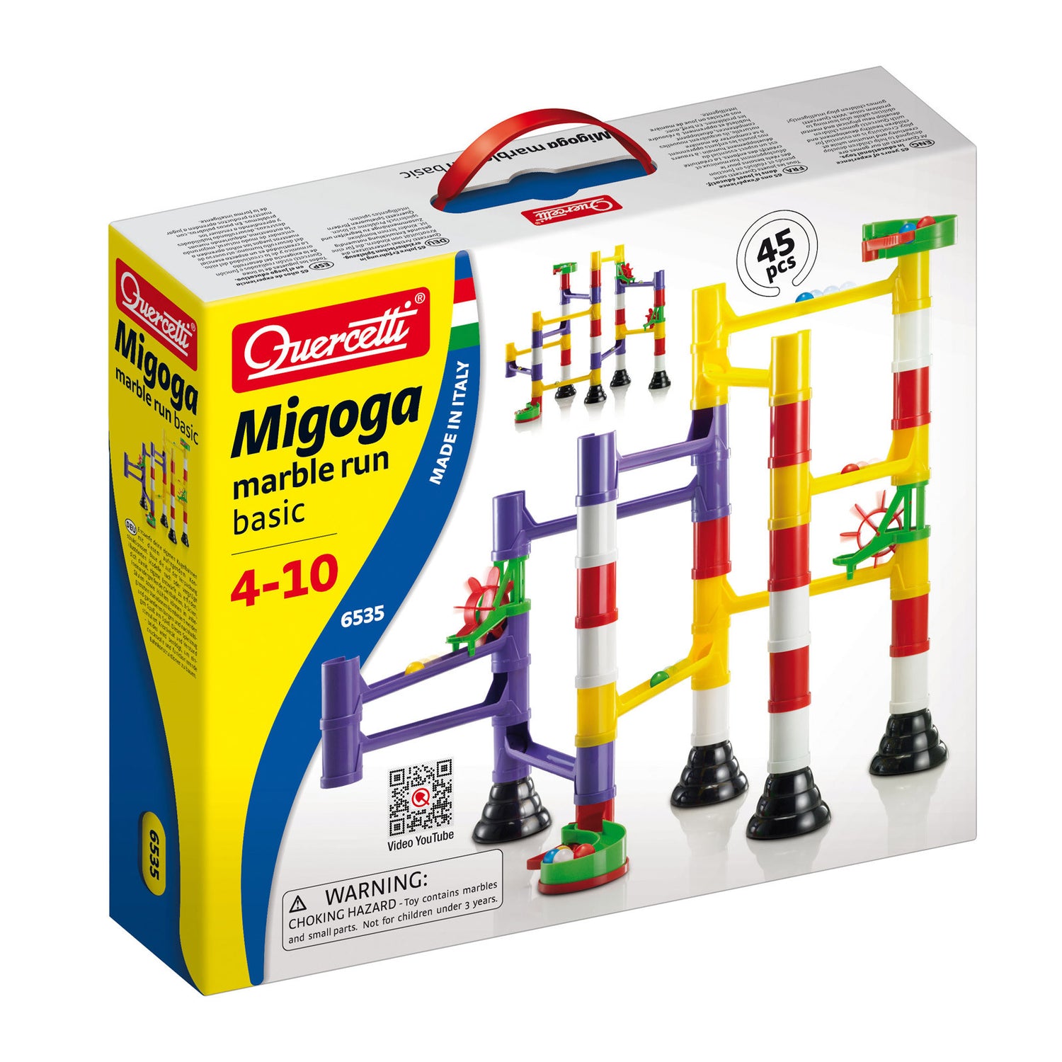 Quercetti kulbana, Migoga marble run - Basic