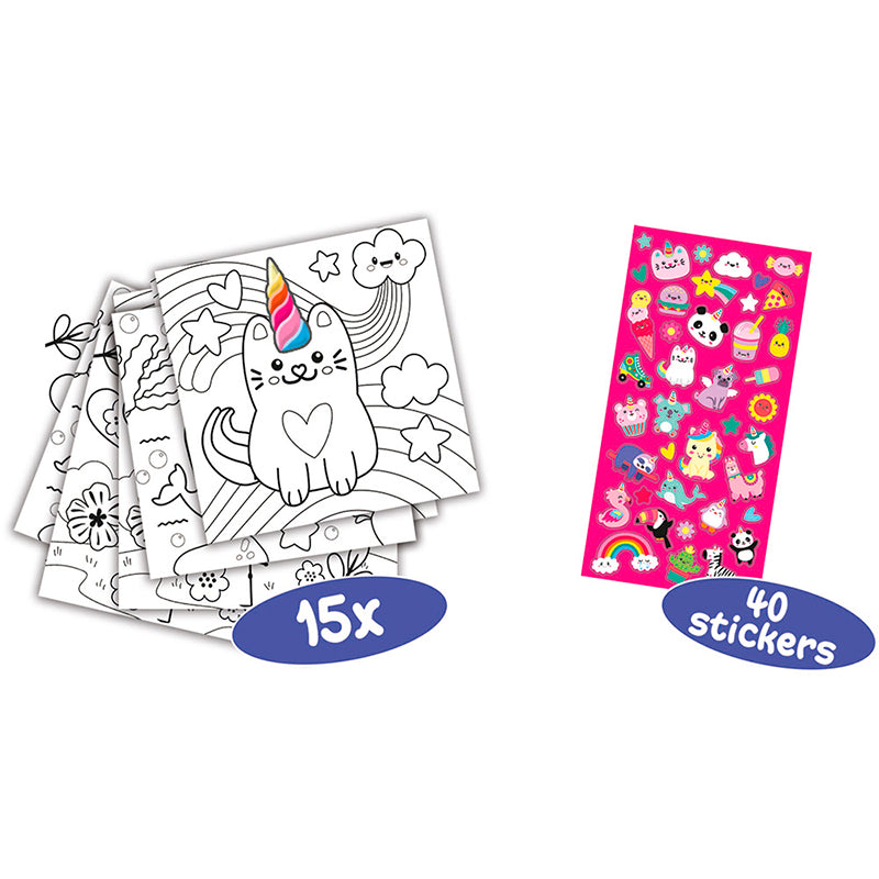 SES Creative, Målarbok med enhörningar