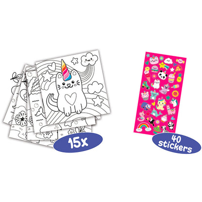 SES Creative, Målarbok med enhörningar