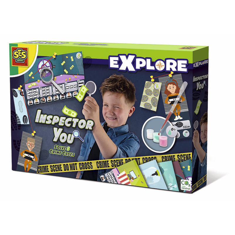 Ses Explore, Kriminalkommissarie - Lös fem fall