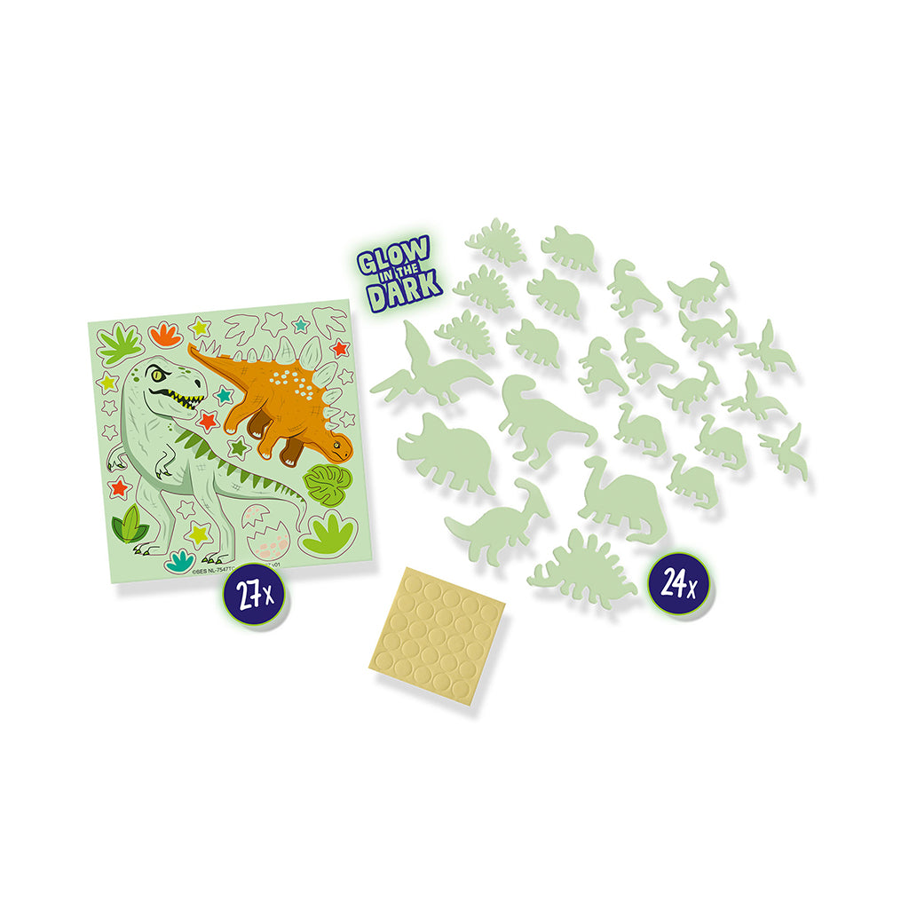 SES Creative Självlysande dinosaurier