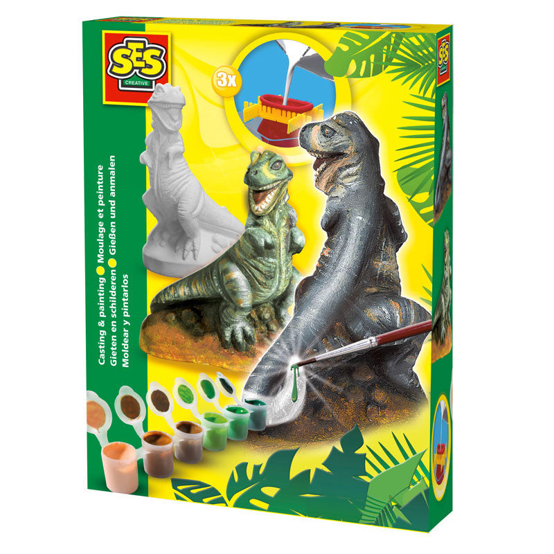 SES Creative støb og mal, T-Rex