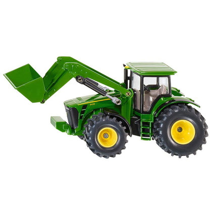 Siku traktor m frontlæsser - John Deere str 1:50