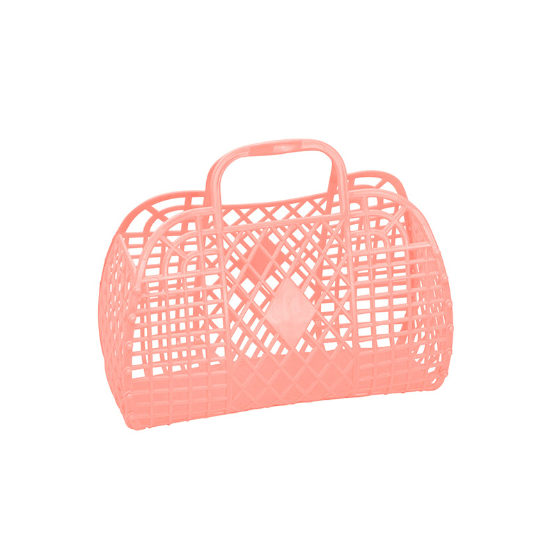 Sun Jellies Retro basket, small – Peach