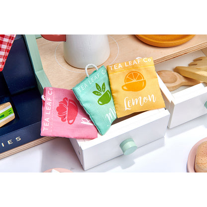 Tender Leaf, Träleksaksmat - Cafésats