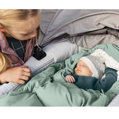 Voksipåse, City åkpåse, OEKO-TEX - Black cream