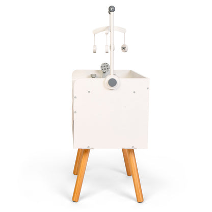 By Astrup docktillbehör, skötbord i trä med badkar