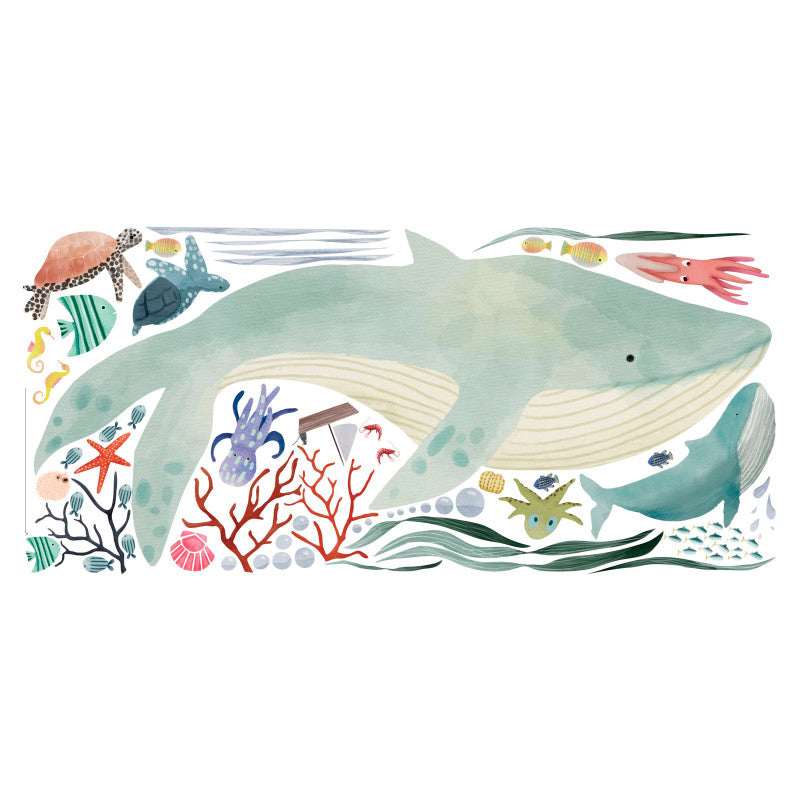 Mimi lou wallsticker, Giant ocean