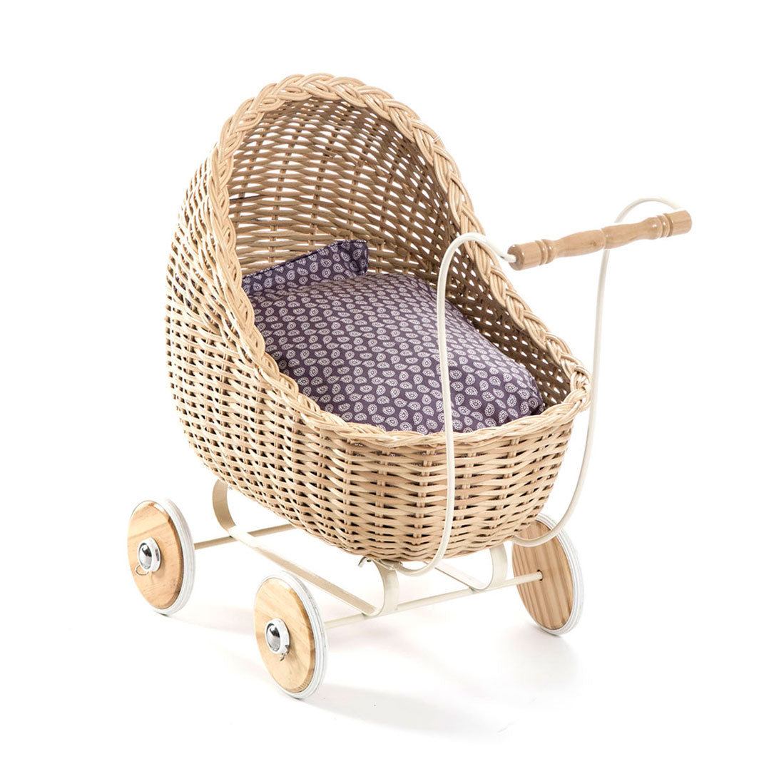 Smallstuff dukkevogn i flet, natur