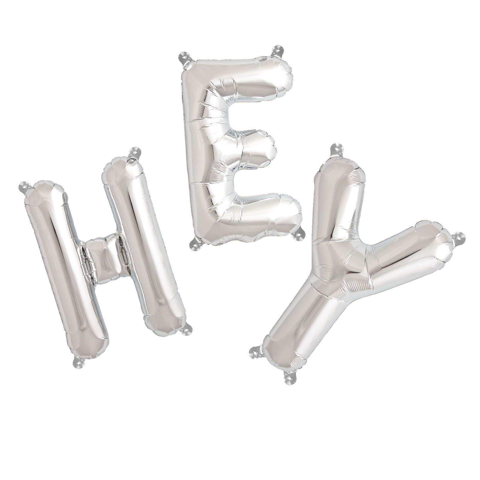 Northstar Balloons, folieballon sølvbogstav - minus Q, Æ, Ø, Å