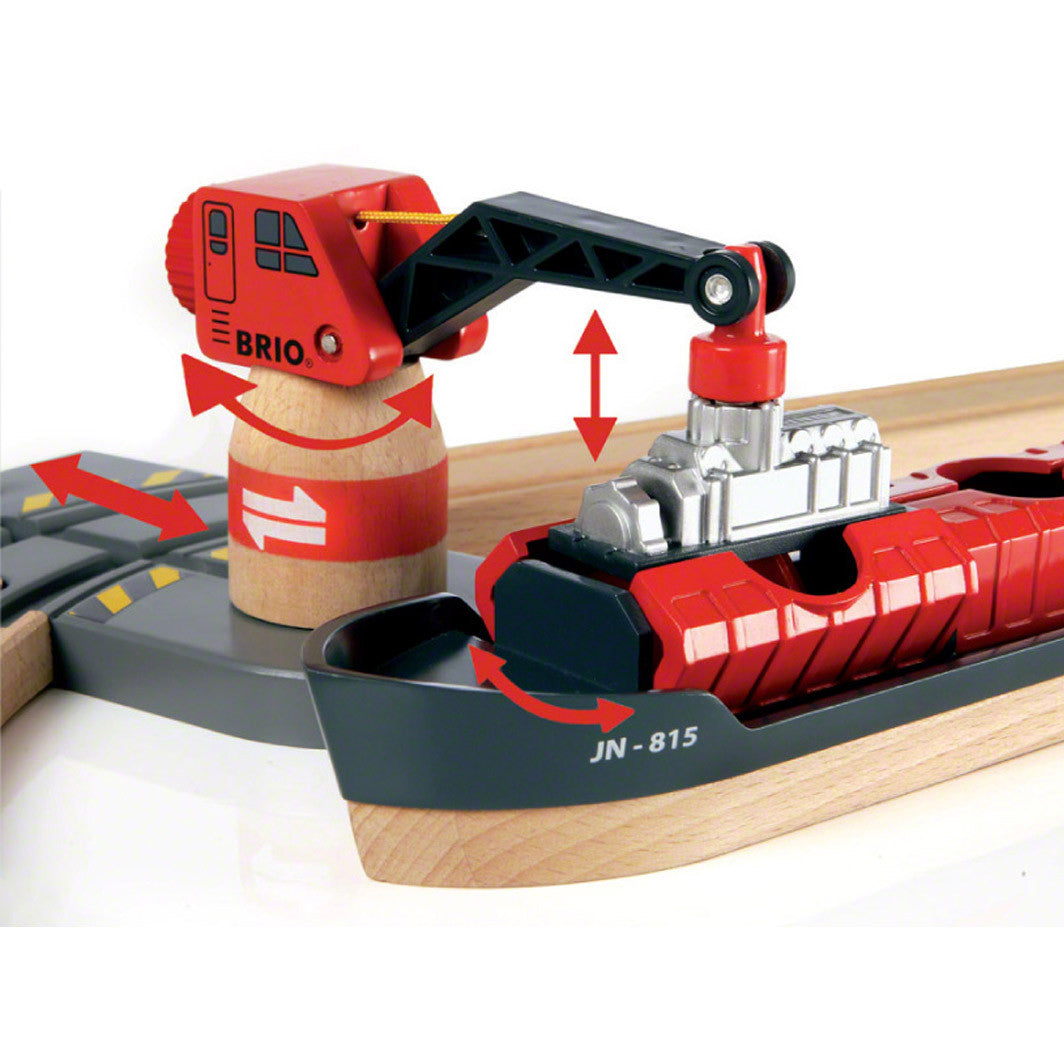 Brio Tågbana, hamnset