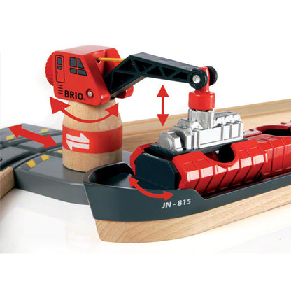 Brio Tågbana, hamnset