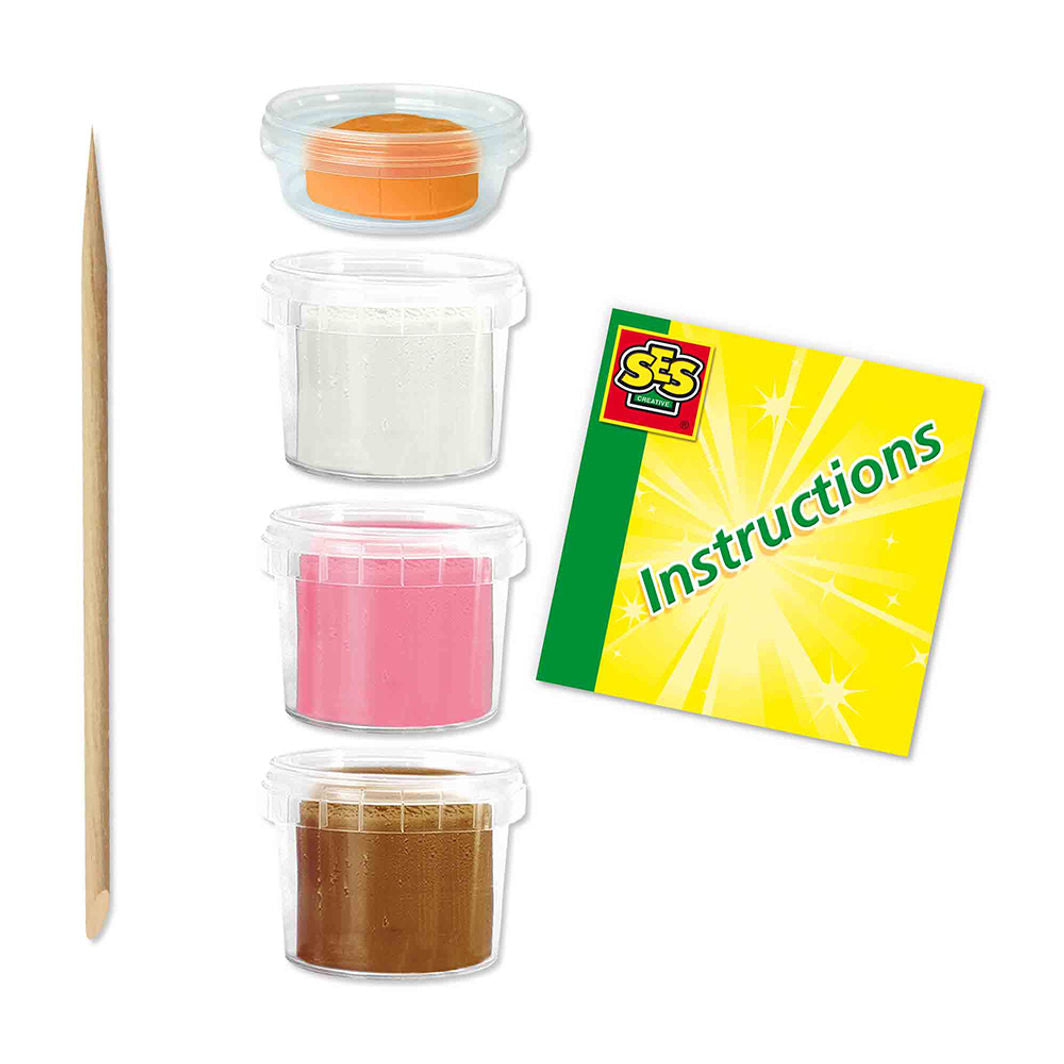 SES Creative Modellera, FunDo bondgårdsdjur 3x 90g + 1x 40g