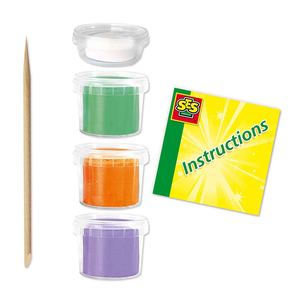 SES Creative Modellera, FunDo dinosaurier 3x90g 1x40g