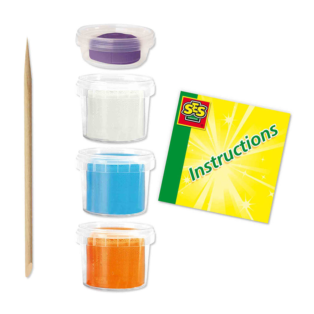 SES Creative Modellera, FunDo vilda djur 3x90gr-1x40gr