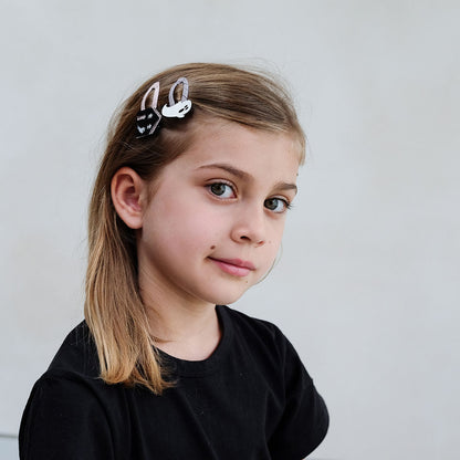 Mimi &amp; Lula - 4 hårspännen - Haunted House Halloween