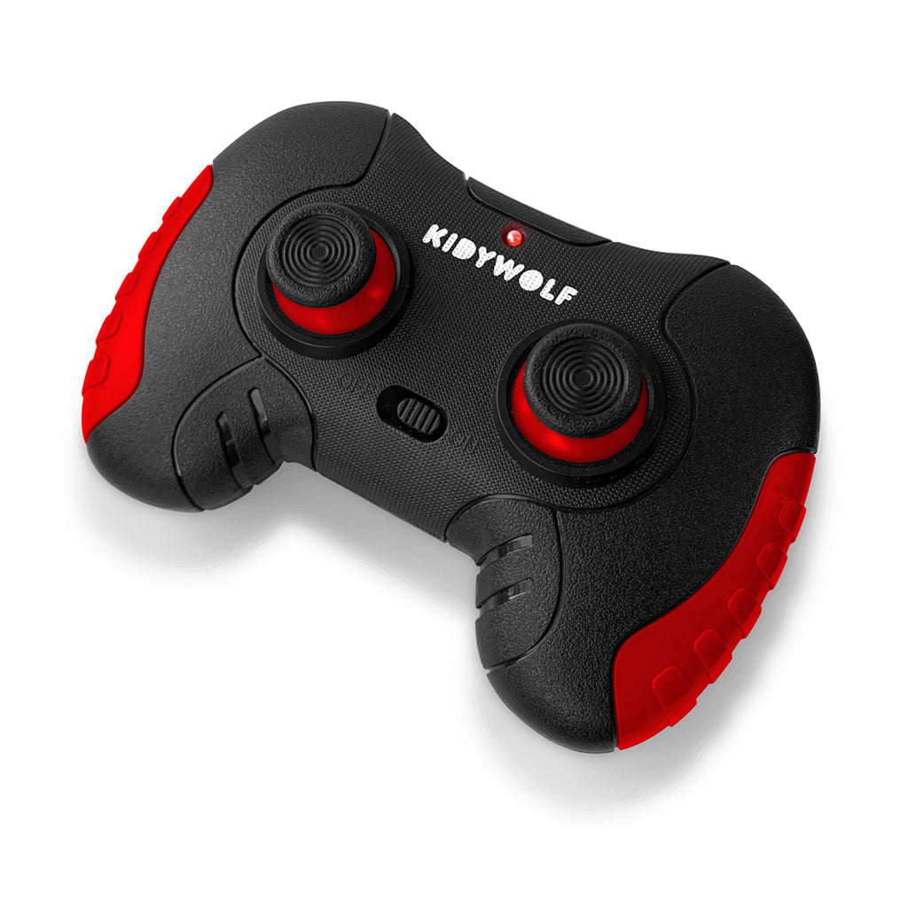 Kidycar fjärrstyrd bil med fjärrkontroll, Röd