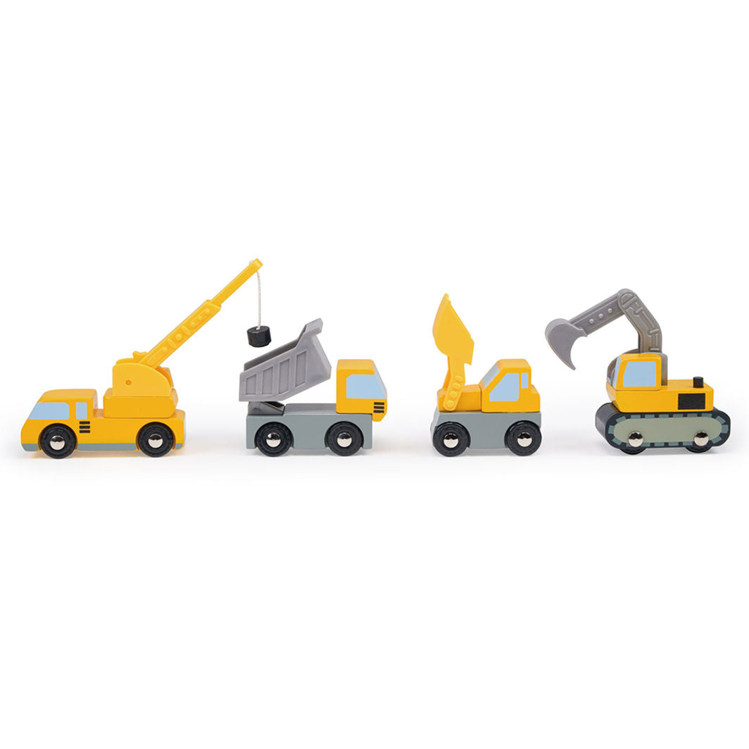 Mentari, Träleksaksbilar – Arbetsfordon