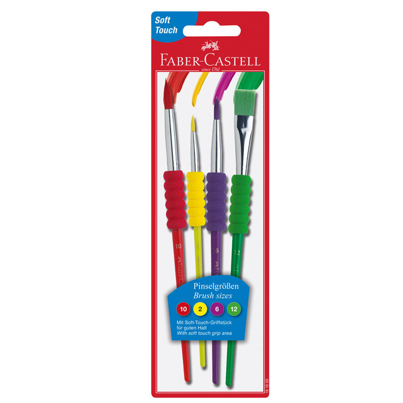 Faber-Castell penselsæt, 4 størrelser