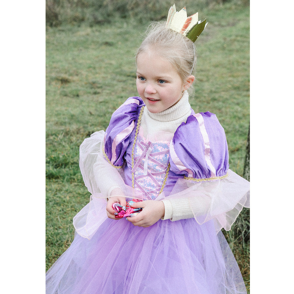Den goda Fen, Prinsessklänning, Rapunzel - Str. 2-8 år