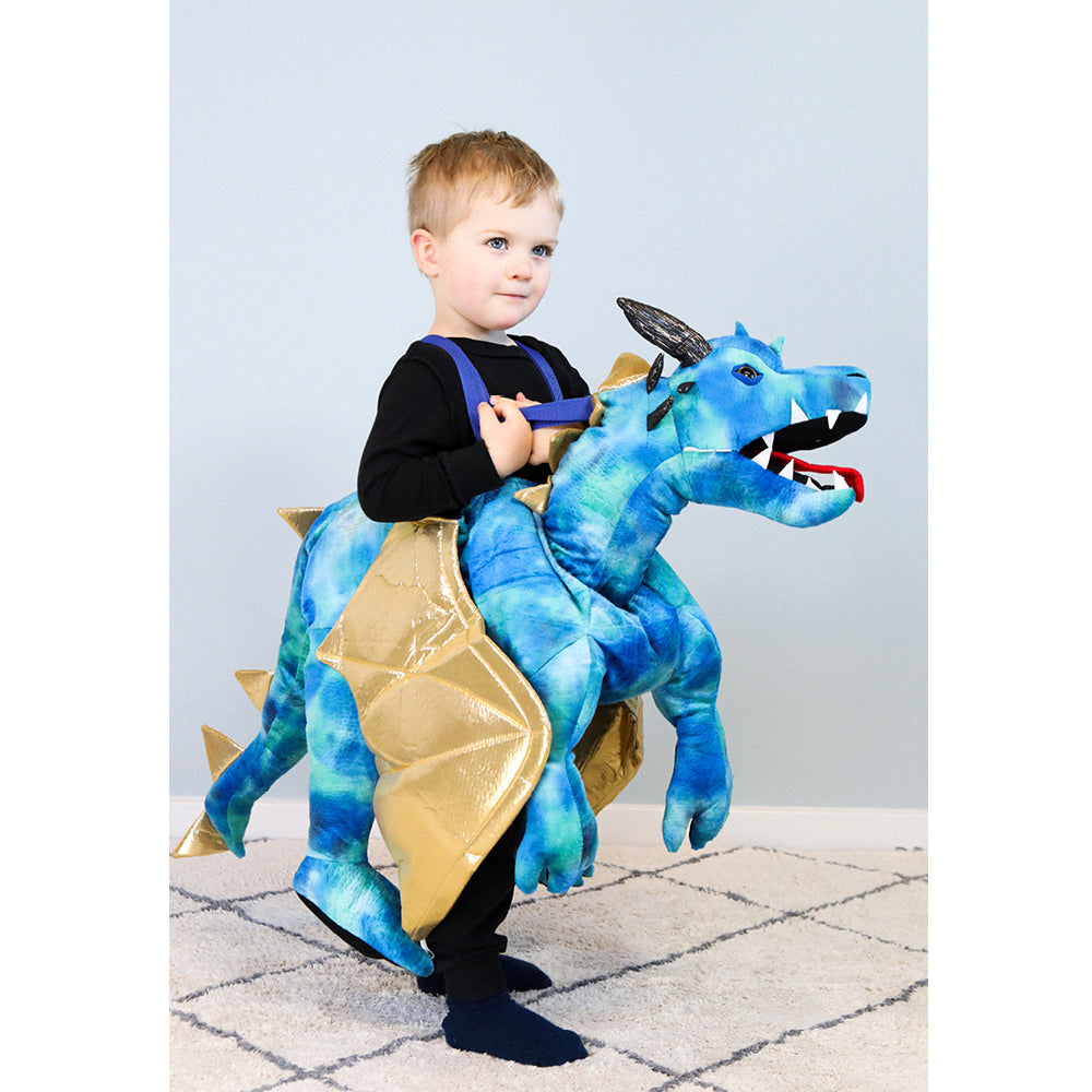 Den goda Fen djurkostym, Ride-on drake - 3-8 år