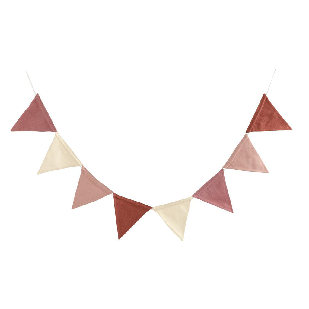 Sebra girlang, dubbelsidig, Blossom pink - 2,5 meter