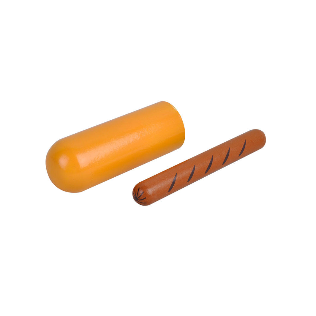 MaMaMeMo leksaksmat i trä, Fransk hotdog