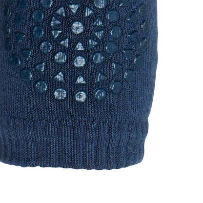 GoBabyGo knäskydd med gummiduttar, marinblå