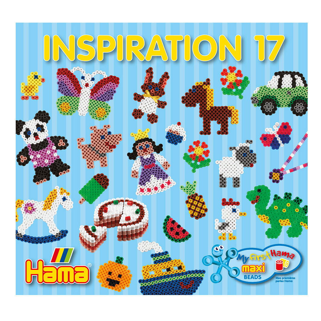 Hama inspirationsbog, Maxi perler - Nr. 17